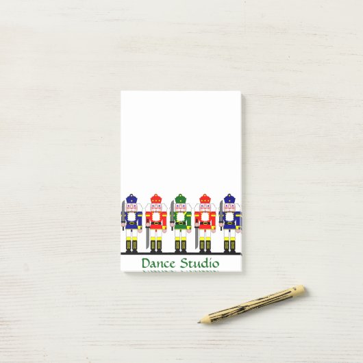 Nussknacker-personalisiertes Post-it Klebezettel (Auf Schreibtisch)