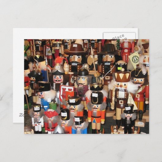 Nussknacker Postkarte (Vorne/Hinten)
