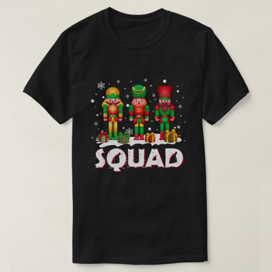Nussknacker-Quadrat (2) T-Shirt (Design vorne)