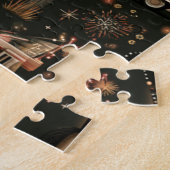 Nussknacker Route 66 Weihnachts-Challenge Puzzle (Seite)