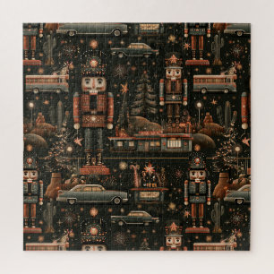 Nussknacker Route 66 Weihnachts-Challenge Puzzle