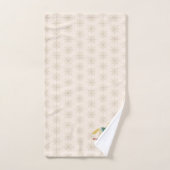 Nussknacker Schaukelpferd Schneeflocken Muster Fei Badhandtuch Set (Handtuch)