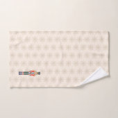 Nussknacker-Schneeflocken-Muster-Feiertag Badhandtuch Set (Handtuch)