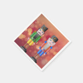 Nussknacker Serviette (Ecke)