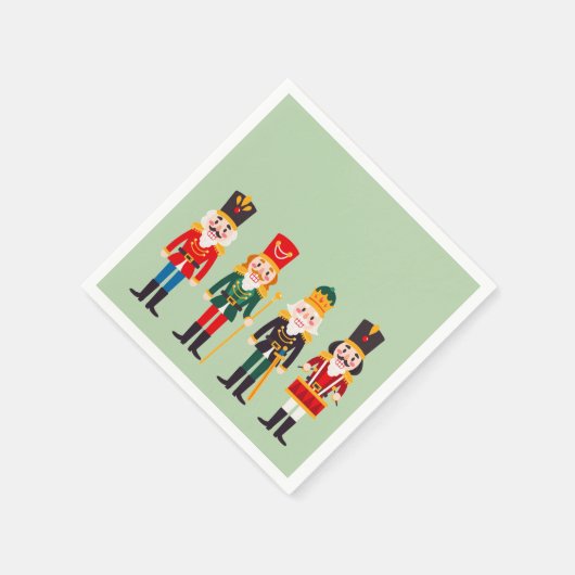 Nussknacker Serviette (Ecke)