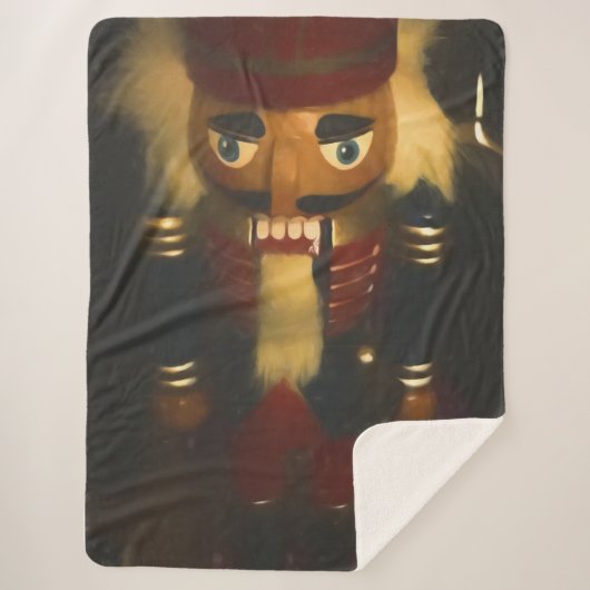 Nussknacker Sherpa Blanket Sherpadecke (Vorderseite)