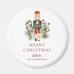 Nussknacker-Skript Grünzeug Weihnachtsfeiertag Magnet