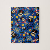 Nussknacker-Soldat, der Trommel-Puzzlen spielt Puzzle (Vertikal)