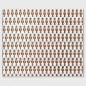 Nussknacker Soldat Geschenkpapier (Flach)