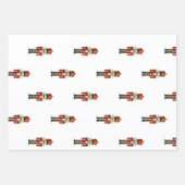 Nussknacker Soldat Geschenkpapier Set (Vorderseite 2)