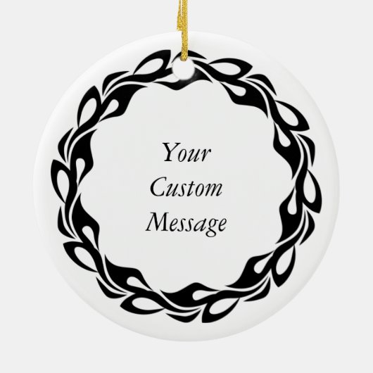 Nussknacker-Soldat Keramik Ornament (Hinten)