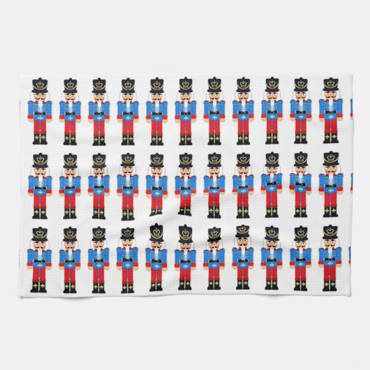 Nussknacker-Soldat-WeihnachtsGeschirrtuch 16" x Geschirrtuch (Horizontal)