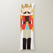 Nussknacker-Soldaten - reizend und niedlich Seitenschläferkissen (Rückseite (Vertikal))