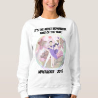 Nussknacker-Sweatshirt - besonders angefertigt