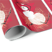 Nussknacker-Tänzer Geschenkpapier (Rolleneckpunkt)