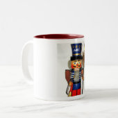 NUSSKNACKER-TASSE ZWEIFARBIGE TASSE (Vorderseite Links)