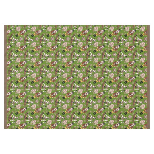 Nussknacker-Tischdecke Tischdecke (Vorderseite (Horizontal))