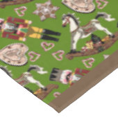 Nussknacker-Tischdecke Tischdecke (Schrägansicht)