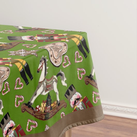 Nussknacker-Tischdecke Tischdecke (Beispiel)