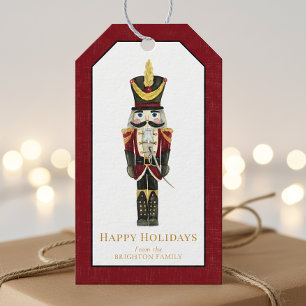 Nussknacker Traditionelles Weihnachten Personalisi Geschenkanhänger