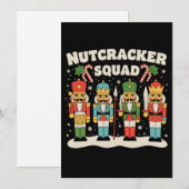 Nussknacker-Trupp Weihnachten Xmas-Festtagszeit (Vorne/Hinten)