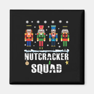 Nussknacker-Truppe Byllet Tanz passende Familie Ch Magnet