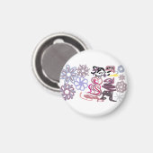 Nussknacker und Ballett Winter Magnet (Vorderseite/Rückseite)