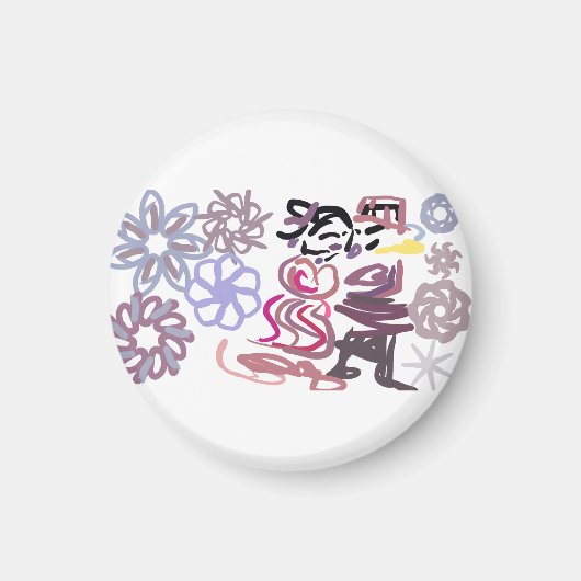 Nussknacker und Ballett Winter Magnet (Vorne)