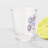 Nussknacker und Ballett Winter Schnapsglas (Links)