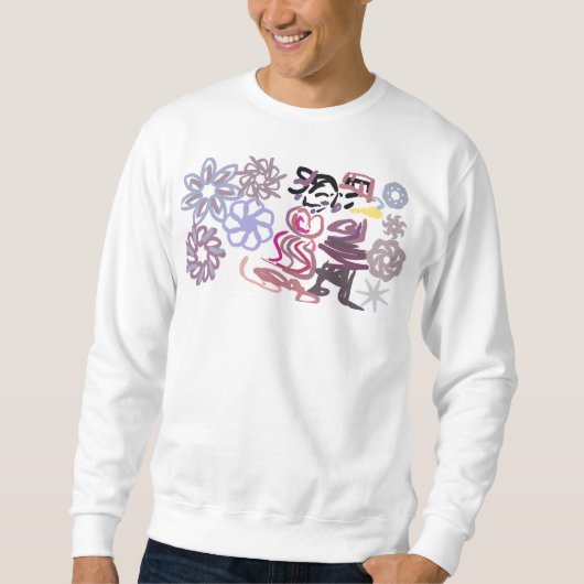 Nussknacker und Ballett Winter Sweatshirt (Vorderseite)