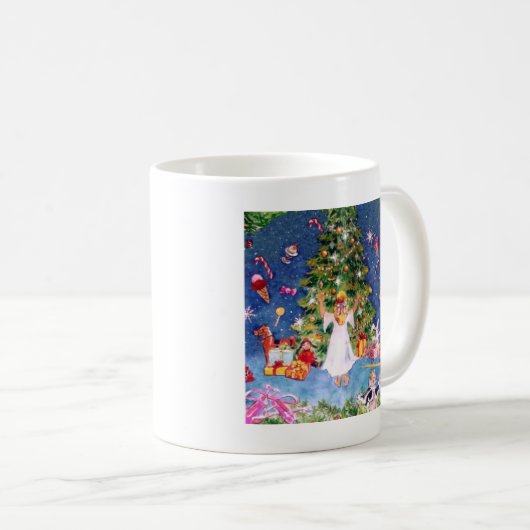 Nussknacker und der Baum Kaffeetasse (VorderseiteRechts)