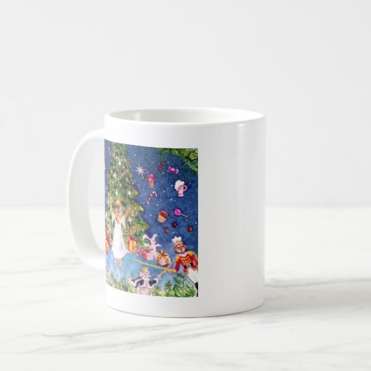 Nussknacker und der Baum Kaffeetasse (Vorderseite Links)