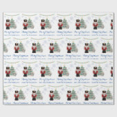Nussknacker und Mäusekönig Weihnachten Geschenkpapier (Flach)
