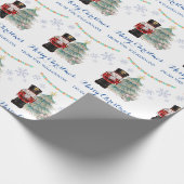 Nussknacker und Mäusekönig Weihnachten Geschenkpapier (Ecke)