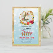 Nussknacker Weihnachten Ballerina Geburtstag (Stehend Vorderseite)