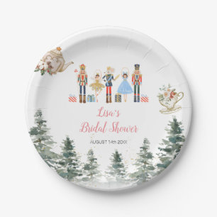 Nussknacker Weihnachten Brautparty-Tea Pappteller
