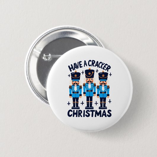 Nussknacker Weihnachten Button (Vorne & Hinten)