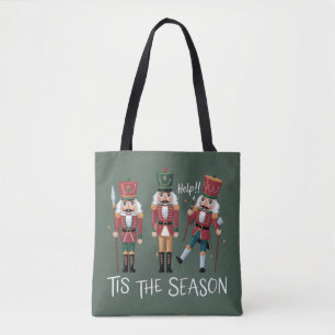 Nussknacker Weihnachten Die Saison ist da Gruppen- Tasche