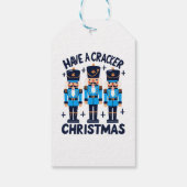 Nussknacker Weihnachten Geschenkanhänger (Rückseite)