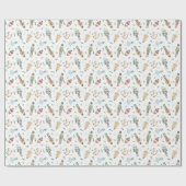 Nussknacker Weihnachten Geschenkpapier (Flach)