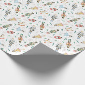 Nussknacker Weihnachten Geschenkpapier (Ecke)