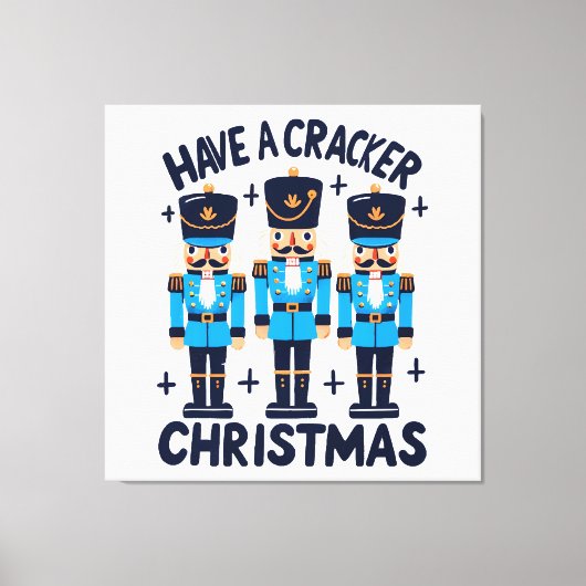 Nussknacker Weihnachten Leinwanddruck (Vorderseite)