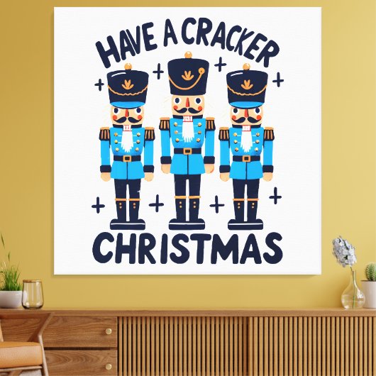 Nussknacker Weihnachten Leinwanddruck (Insitu (Wohnzimmer))