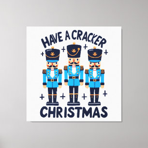 Nussknacker Weihnachten Leinwanddruck