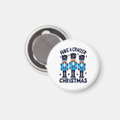 Nussknacker Weihnachten Magnet (Vorderseite/Rückseite)