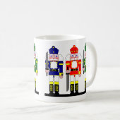 Nussknacker-Weihnachten personalisiert Kaffeetasse (VorderseiteRechts)