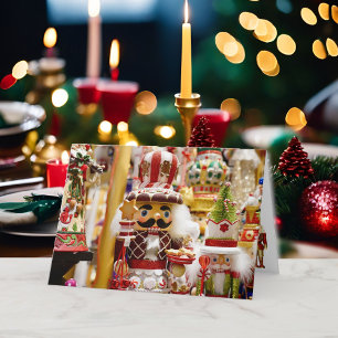 Nussknacker-Weihnachten Personalisierter Text Unte Feiertagskarte