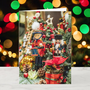 Nussknacker-Weihnachten Personalisierter Text Unte Feiertagskarte