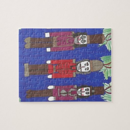 Nussknacker-Weihnachten Puzzle (Horizontal)