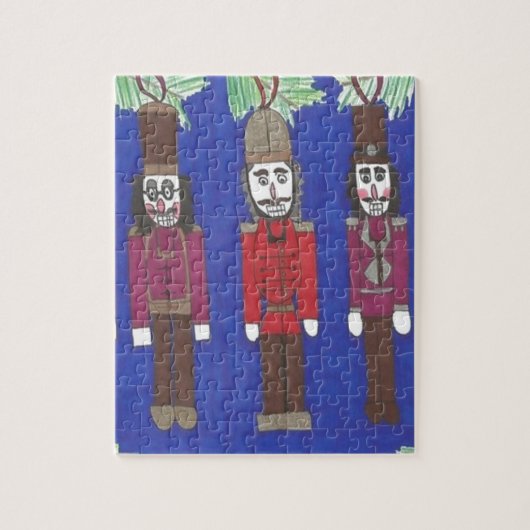 Nussknacker-Weihnachten Puzzle (Vertikal)